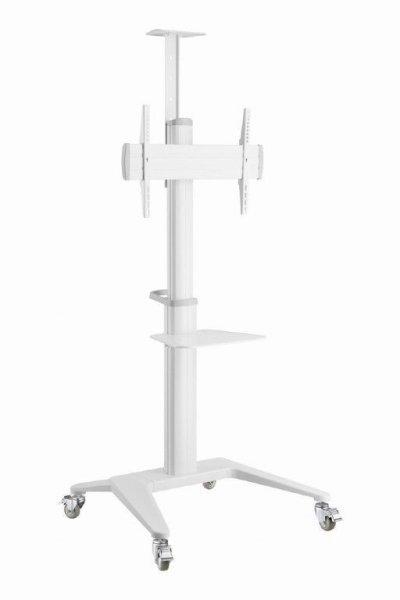 Gembird TVS-70T-02-W Aluminum TV floor stand with caster wheels
37"-70" White