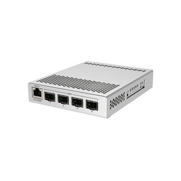 MIKROTIK Cloud Router Switch 1x1000Mbps + 4x10Gbit SFP+, Menedzselhető, Asztali
- CRS305-1G-4S+IN