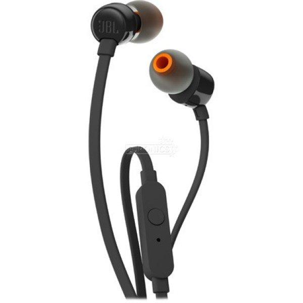 JBL T110 fülhallgató headset fekete