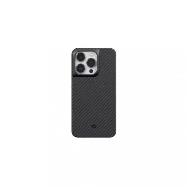  Pitaka MagEZ PRO 3 tok Black / Grey Twill 1500D Apple iPhone 14 Pro
készülékhez - MagSafe rögzítéssel