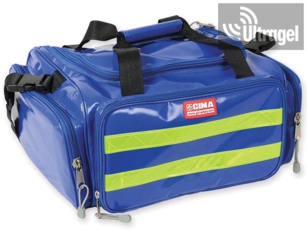 Sürgősségi táska - kék/ piros - vízálló bevonattal