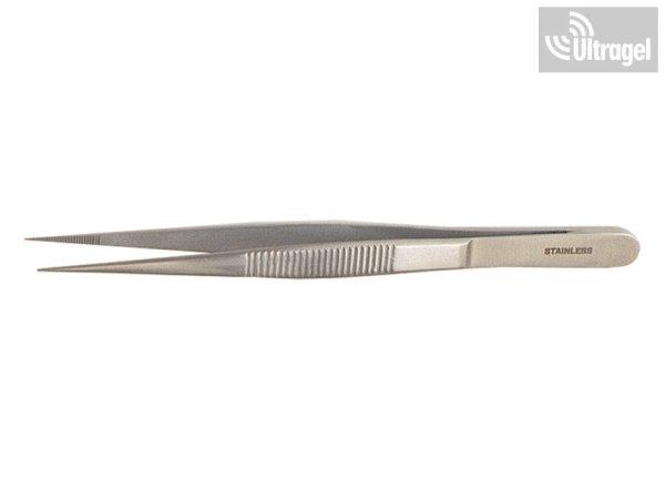 Csipesz Dermatológiai, hegyes - 12cm
