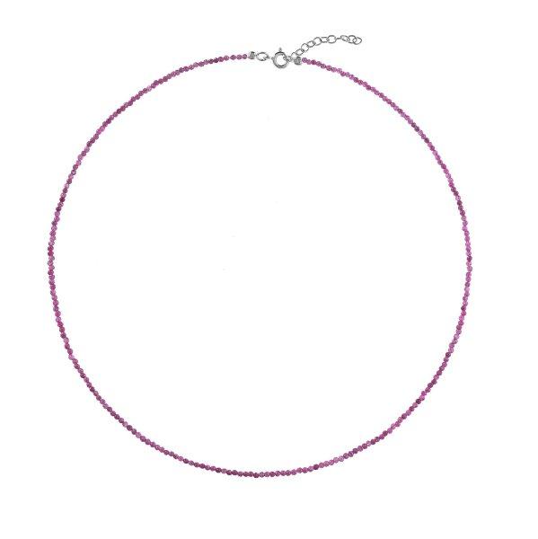 AGAIN Jewelry Rubin gyöngy nyaklánc AJKNA004