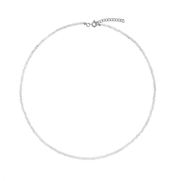 AGAIN Jewelry Gyöngy nyaklánc holdkőből AJKNA003