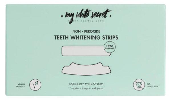 My White Secret Fogfehérítő csíkok (Teeth Whitening Strips)
7 db
