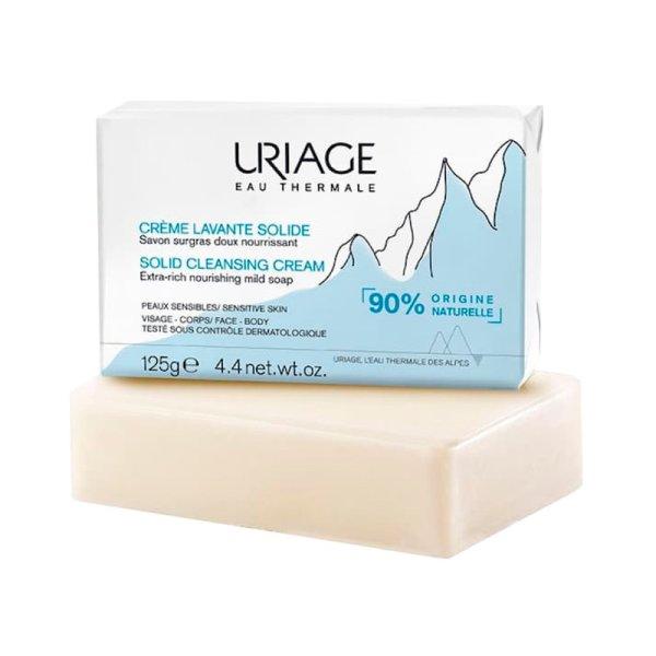 Uriage Tisztító hidratáló krémszappan (Cleansing Cream
Soap) 125 g