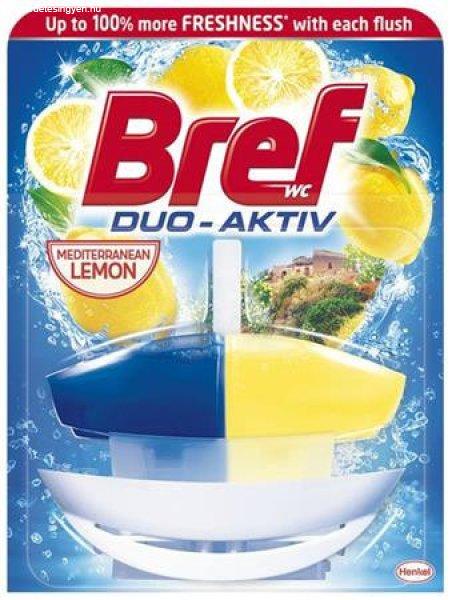 WC illatosító gél, 50 ml, BREF "Duo Aktiv", citrus