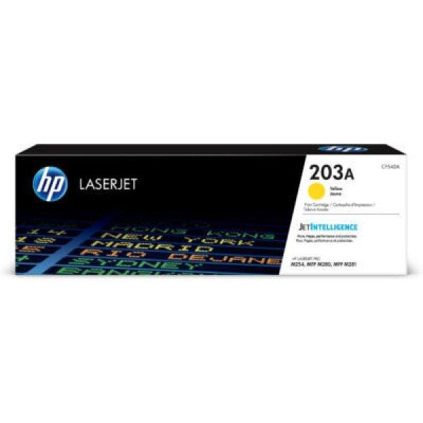HP CF542A Toner sárga 1.300 oldal kapacitás No.203A