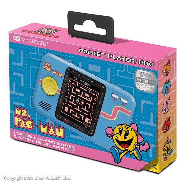 MY ARCADE Játékkonzol Ms.Pac-Man Pocket Player Pro Hordozható, DGUNL-7010