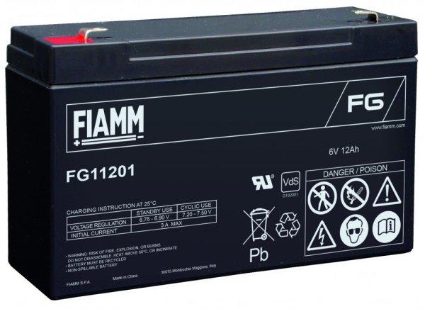 Fiamm FG11201 6V 12Ah T2 akkumulátor