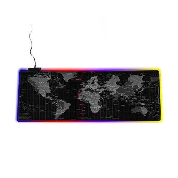 Yelandar RGB Ledes Világtérképes Gamer egérpad nagyméretű 80x30 cm -
holm3971