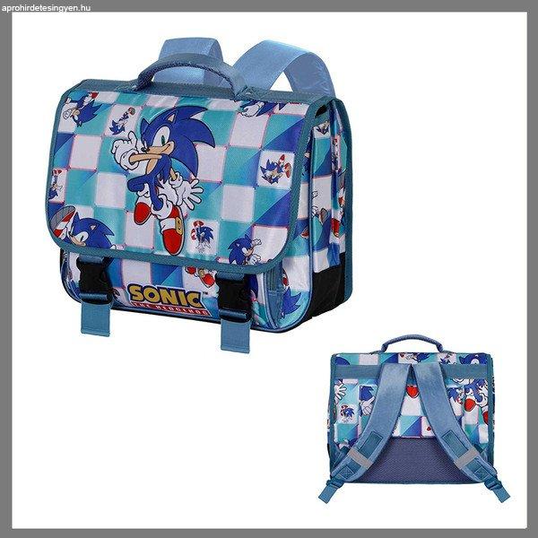 Sega- Sonic Blue hátizsák, iskolatáska kék ZT05021