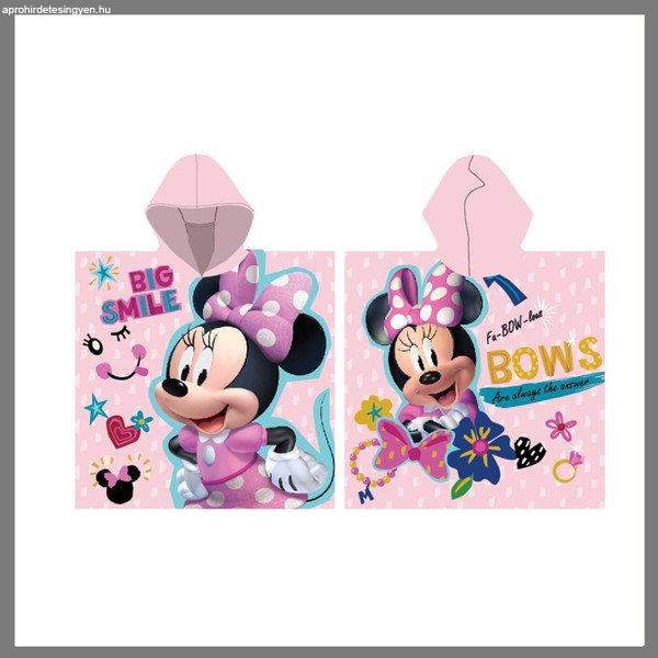 Disney Minnie Smile strand törölköző poncsó 55x110 EXK336018