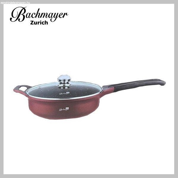 Bachmayer Tapadásmentes márvány bevonatú serpenyő fogantyúval 28 cm
BM-7854-28