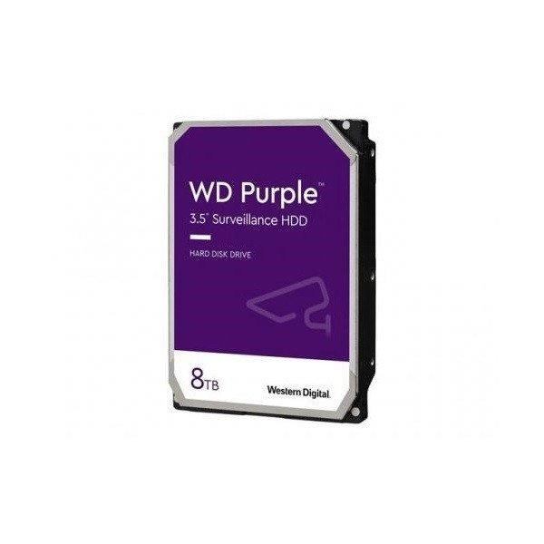 Western Digital Belső HDD 3.5" 8TB - WD85PURZ (5640rpm,256 MB puffer,
SATA3 - Purple (biztonságtechnikai rögzítőkbe is))
