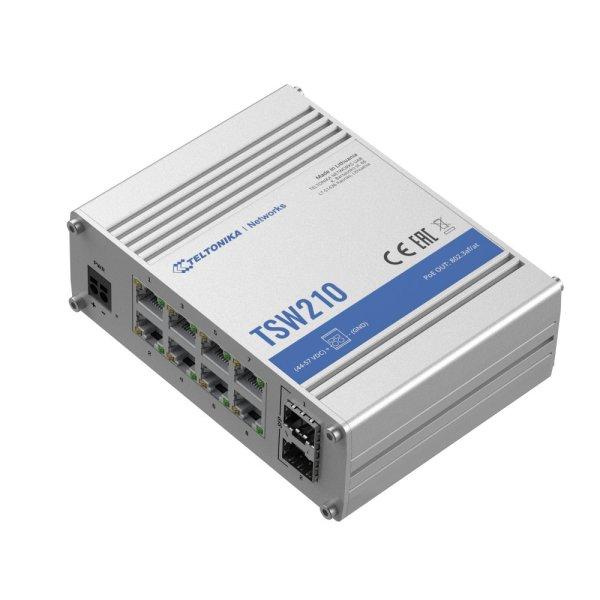 Teltonika ipari gigabites switch TSW210