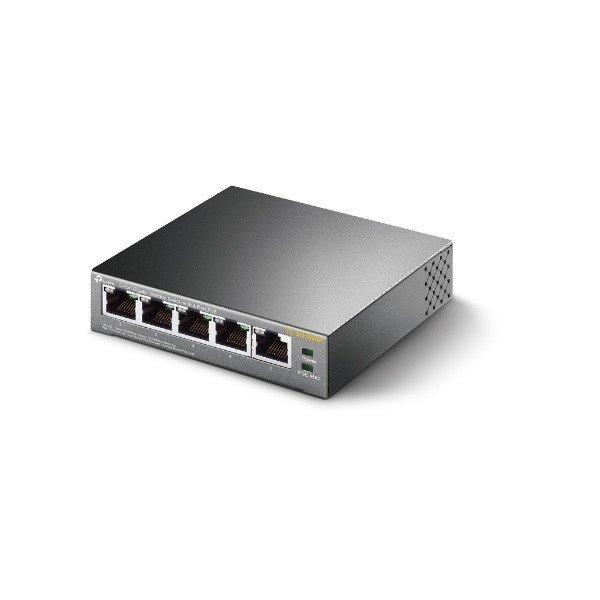 TP-Link Switch PoE - TL-SG1005P (5 port 1Gbps; 5/4 af PoE port; 56W)