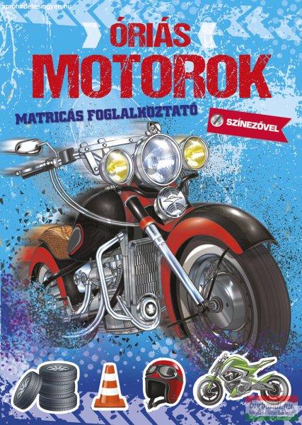 Óriás motorok - Matricás foglalkoztató