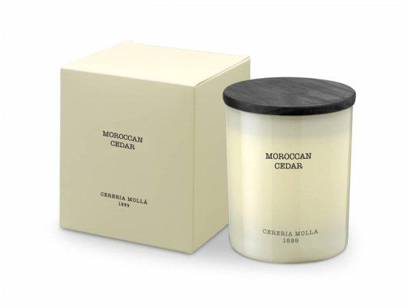 Cereria Mollá Krémes illatgyertya Moroccan Cedar (Candle) 230 g