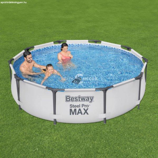 Bestway Merevfalú medence vízforgatós szűrővel - 305 x 76 cm - 4678L