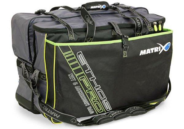 Fox Matrix Ethos® Pro Net & Accessory Bag L variálható táska 67x43x38cm
(GLU074)