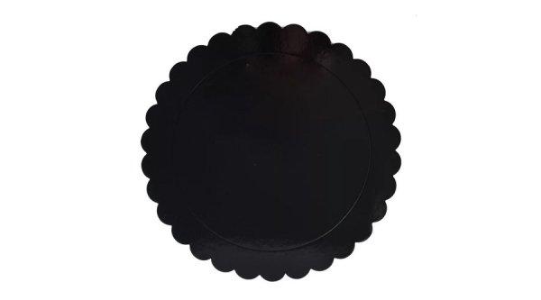 30 cm-es fekete fodros tortakarton 5 db