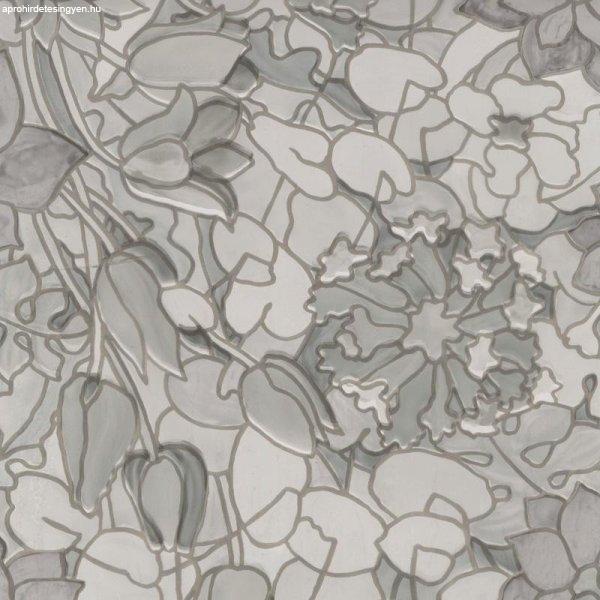 VENILIA / GEKKOFIX TULIPS GREY SZÜRKE TULIPÁNOK SZTATIKUS ÜVEGFÓLIA 45cm x
15m