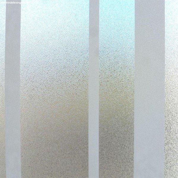 VENILIA/GEKKOFIX STRIPES CSÍKOS SZTATIKUS ÜVEGFÓLIA 90cm x 15m