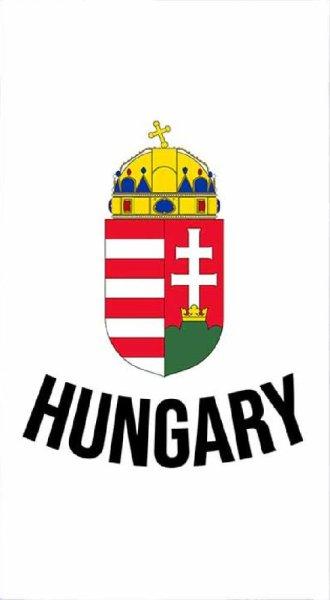Szurkolói törölköző, Hungary, magyar címer