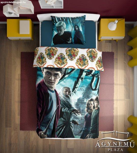 Harry Potter mintázatú Ágyneműhuzat garnitúra, 140x200 cm, 70x90 cm