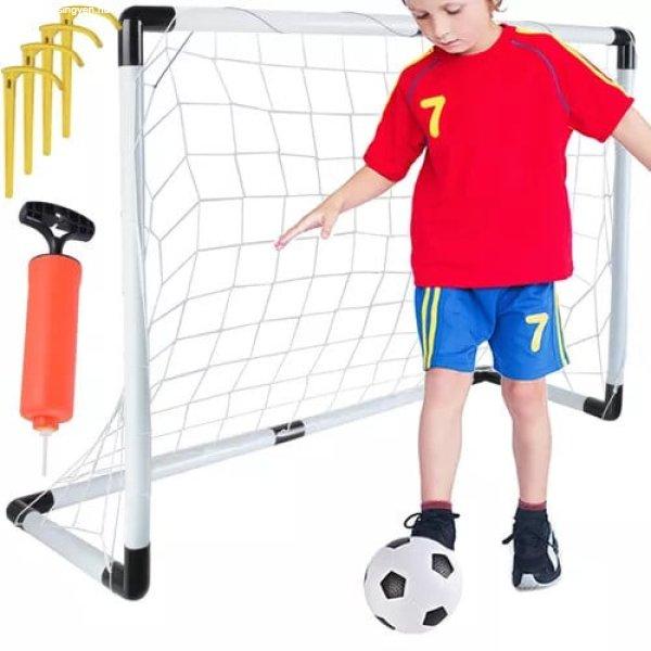 Gyerek focikapu labdával - 120x40x80cm