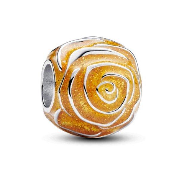 Pandora Bájos gyöngy Virágzó sárga rózsa 793212C02