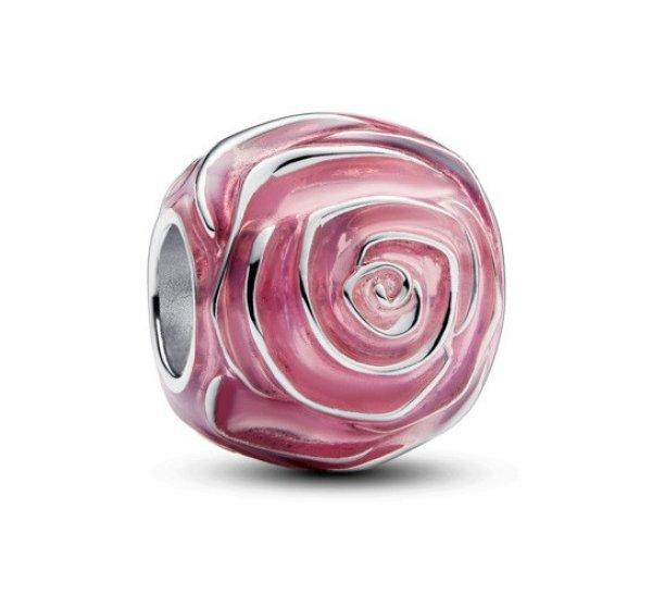 Pandora Bájos gyöngy Virágzó rózsaszín rózsa
793212C01
