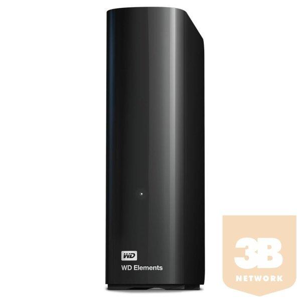 External HDD WD Elements Desktop 3.5'' 8TB USB3, Black