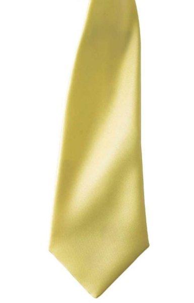Premier PR755 divatos csíptetős nyakkendő, Sárga