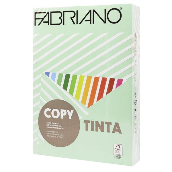 Másolópapír, színes, A4, 80g. Fabriano CopyTinta 500ív/csomag. pasztell
világoszöld/verde chiaro