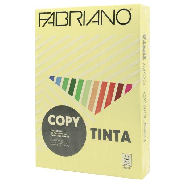 Másolópapír, színes, A4, 80g. Fabriano CopyTinta 500ív/csomag. pasztell
banán sárga/banana
