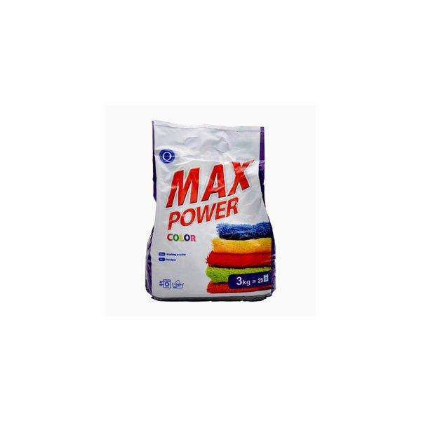 Mosópor 3 kg 25 mosás Max Power Color