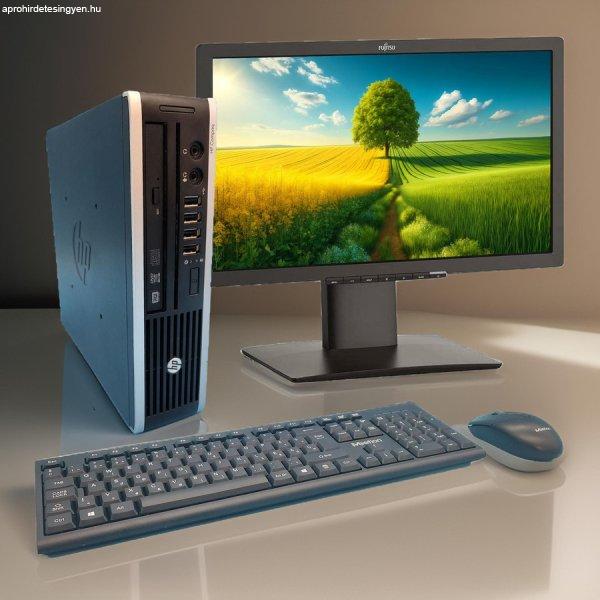 Konfiguráció AKCIÓ❗HP Compaq Elite 8300 i5-2400S/4/128SSD PC + 22