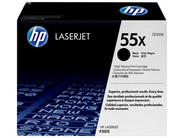 HP CE255X Eredeti Fekete Toner Hp 55X