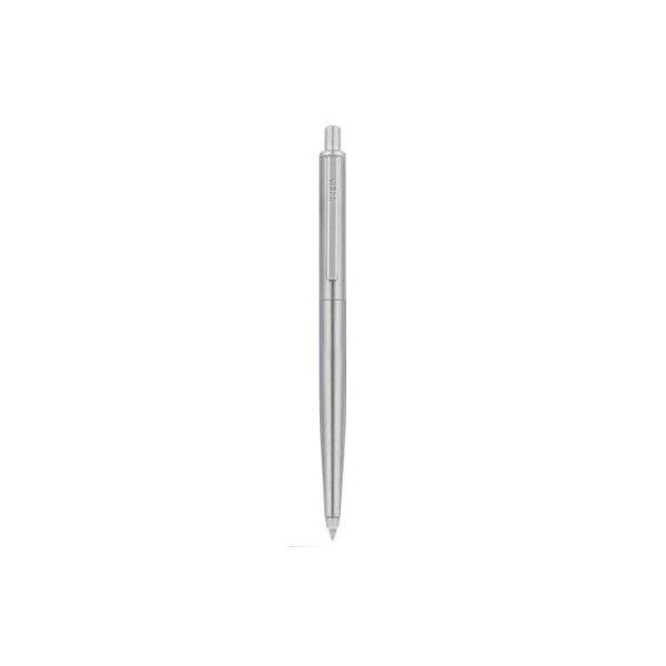 Golyóstoll, 0,24 mm, nyomógombos, ezüst színű klip, ezüst tolltest, ZEBRA
"901", kék