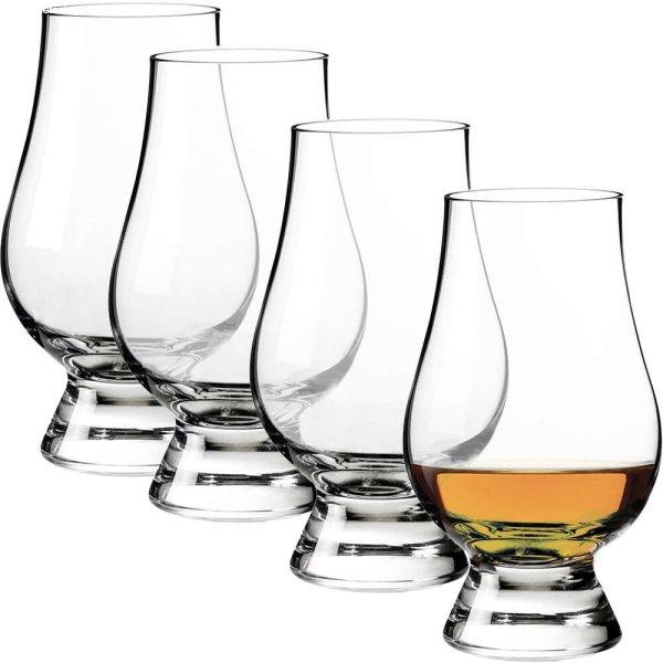 Quasar & Co.®, 4 db Glencairn whiskys pohár készlet, 4 x 220 ml, üveg,
átlátszó