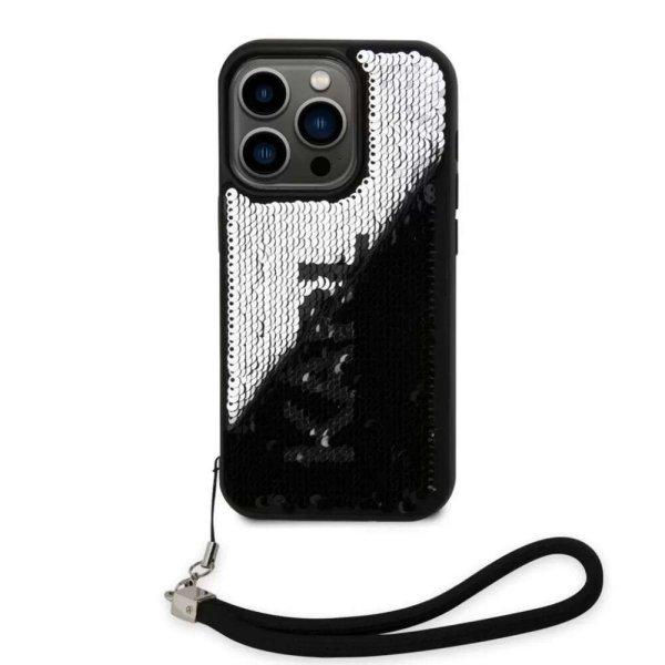 Karl Lagerfeld tok ezüst KLHCP13XPSQRKS Apple Iphone 13 Pro Max készülékhez