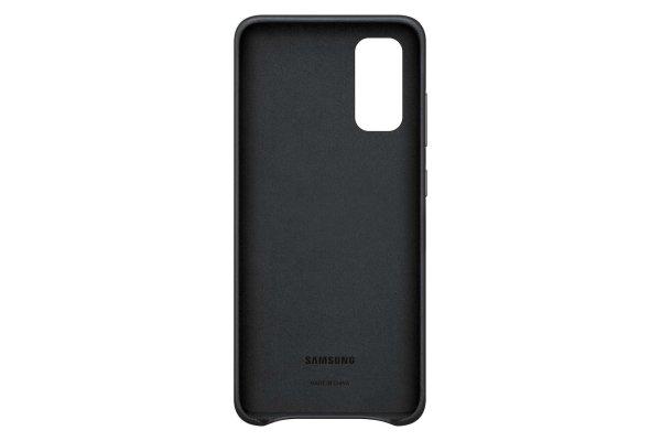 Samsung EF-VG980 Galaxy S20 gyári Bőrtok - Fekete