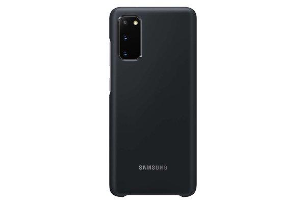 Samsung EF-KG980 Galaxy S20 gyári Smart LED Tok - Fekete