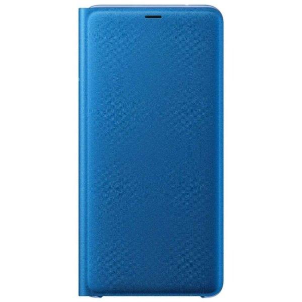 Samsung Galaxy A9 (2018) SM-A920F, Oldalra nyíló tok, kék, gyári (G81514)