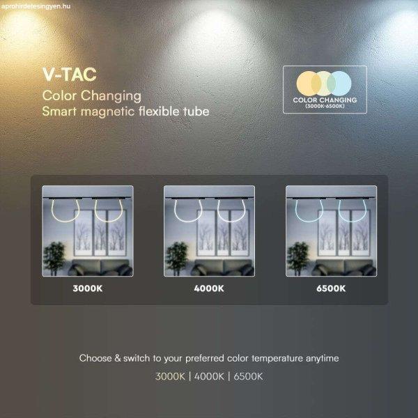 V-TAC 23W flexibilis fénycső 48V mágneses Smart sínhez, CCT, 2 méter
hosszú - SKU 10276