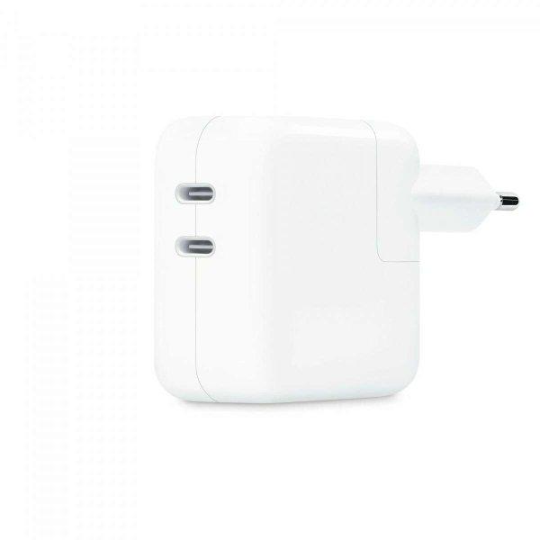 Apple 2x USB Type-C Hálózati töltő - Fehér (35W)