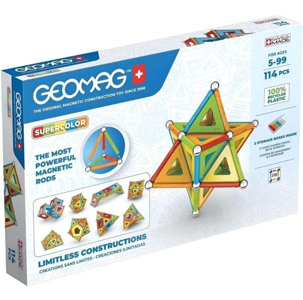 Geomag Supercolor Recycled 114 darabos készlet