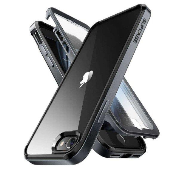 Supcase Unicorn Beetle Edge Pro tok kompatibilis az iPhone 7/8/SE 2020/2022
telefonnal, kijelző védelem, fekete